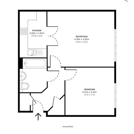 Lovely 1 Bed Apartment, 15Mins From Central London Ngoại thất bức ảnh